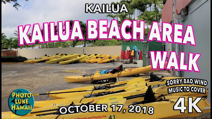 Kailua Beach Area Walk 10/17/2018