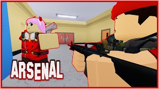 1V1s with FANS! | Roblox Arsenal