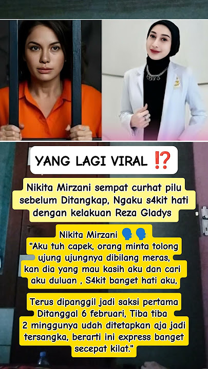 Nikita Mirzani viral ‼️
