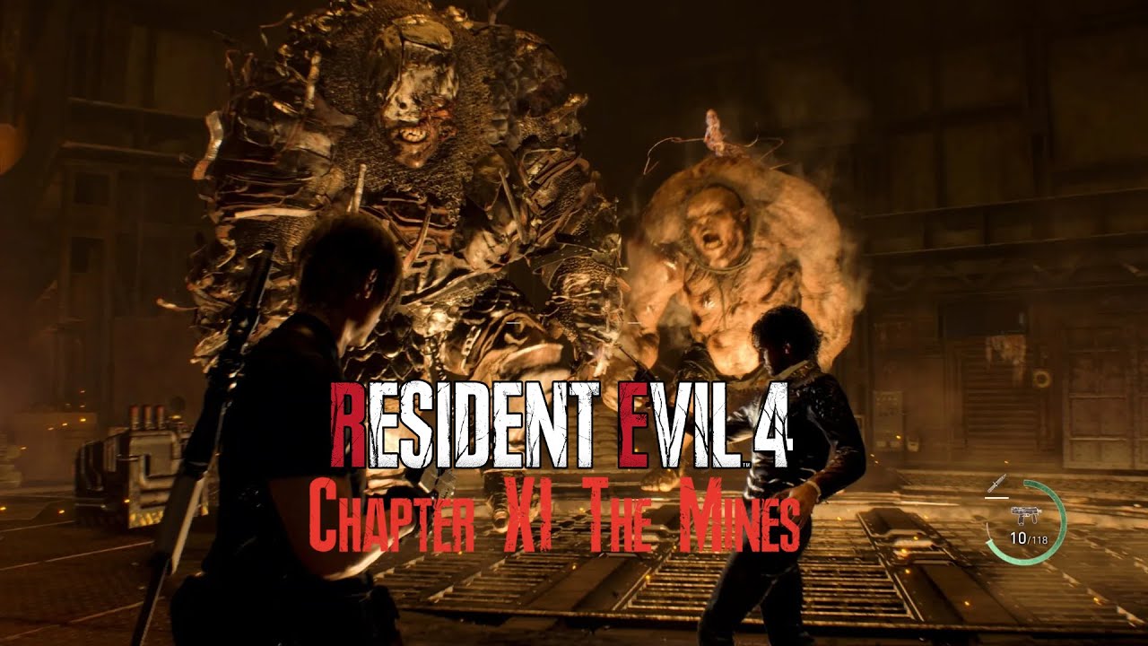 RESIDENT EVIL 4 REMAKE Gameplay Walkthrough Hardcore Mode Chapter 11 The Mines