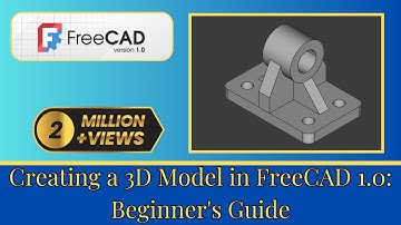 Creating a  3D Model in FreeCAD 1.0: Beginner