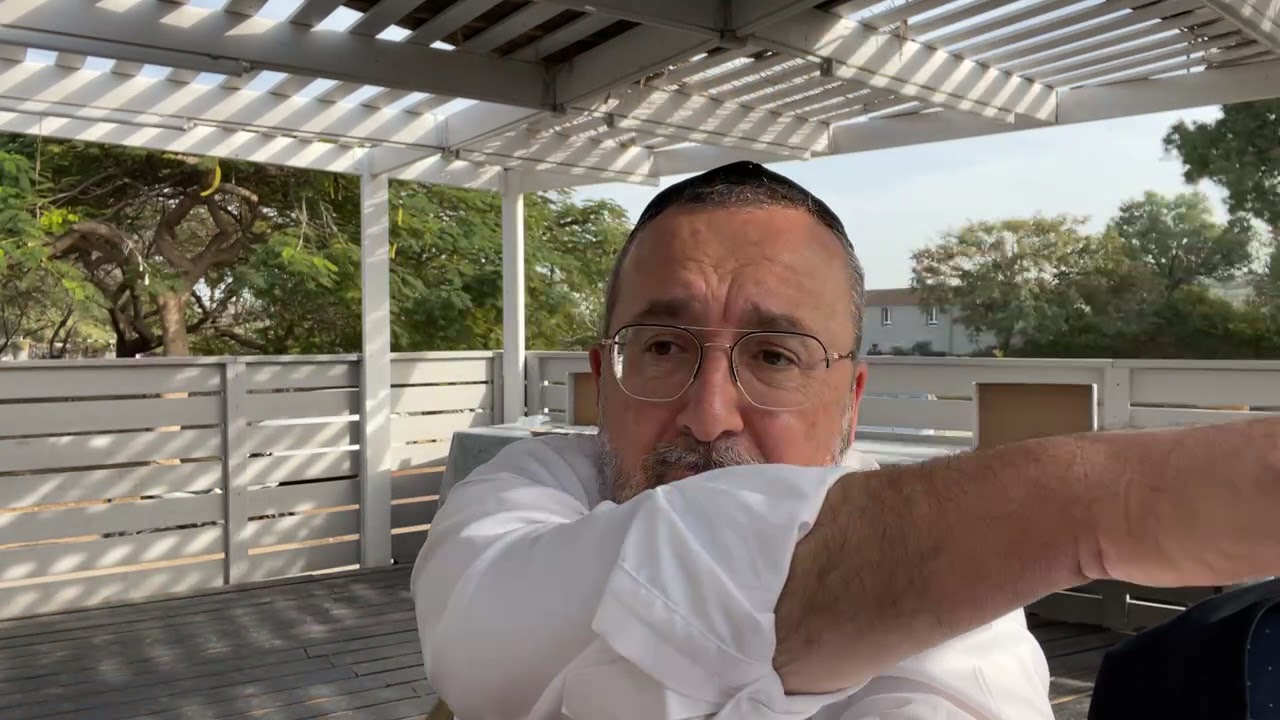 Rav Itshak Cohen : " Aucune protection sans la Paix "