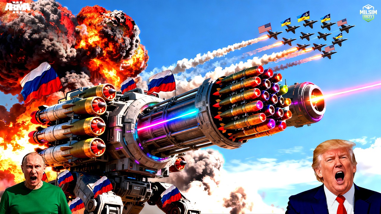 7 минут назад! США открыто атаковали российскую армию... Но посмотрите, что произошло!? - ARMA 3