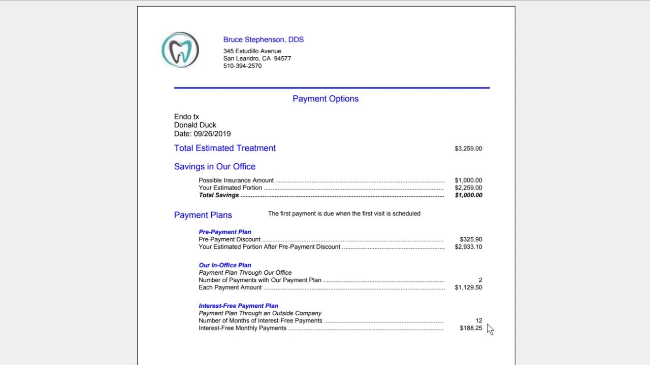 Payment Options – Today's Dental Consulting