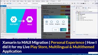 Xamarin to MAUI Migration | Personal Experience | How I did it for my Play Store app @Microsoft