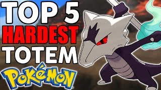 Top 5 Hardest Totem Pokémon in Pokémon Ultra Sun and Ultra Moon