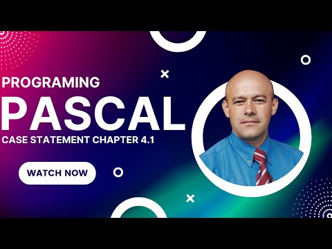 Programing Pascal Chapter 4.1 Case Statement