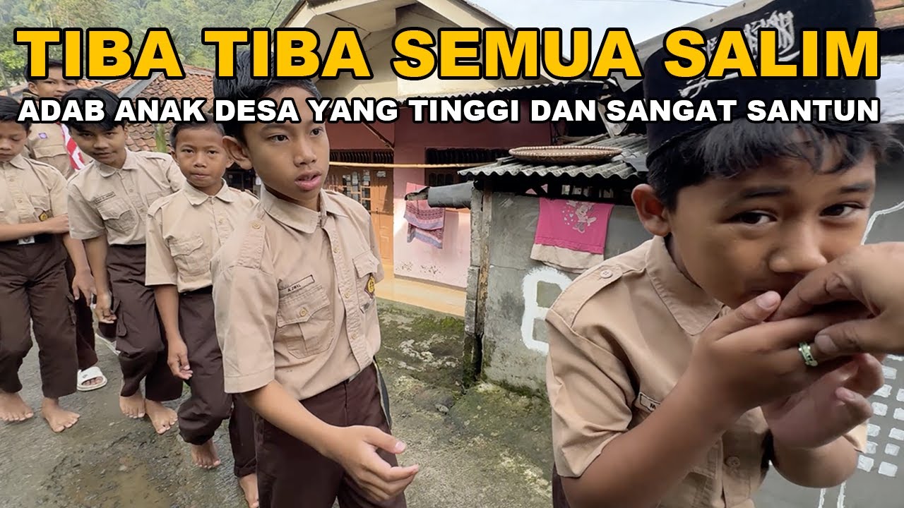INDAHNYA ADAB ANAK SEKOLAH DI DESA CISALADA| BOGOR BARAT 5