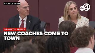 College of Charleston introduces new men's and women's basketball coaches