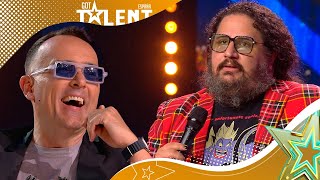 GOLDEN BUZZER to the humor that has made Risto Mejide LAUGH | Auditions 1 | Spain's Got Talent 2023