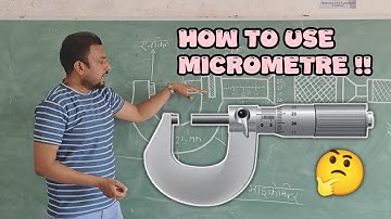 Lec:-2, MMI:- Micrometer : How to Use & Read Measurements Accurately |Amit Katiyar