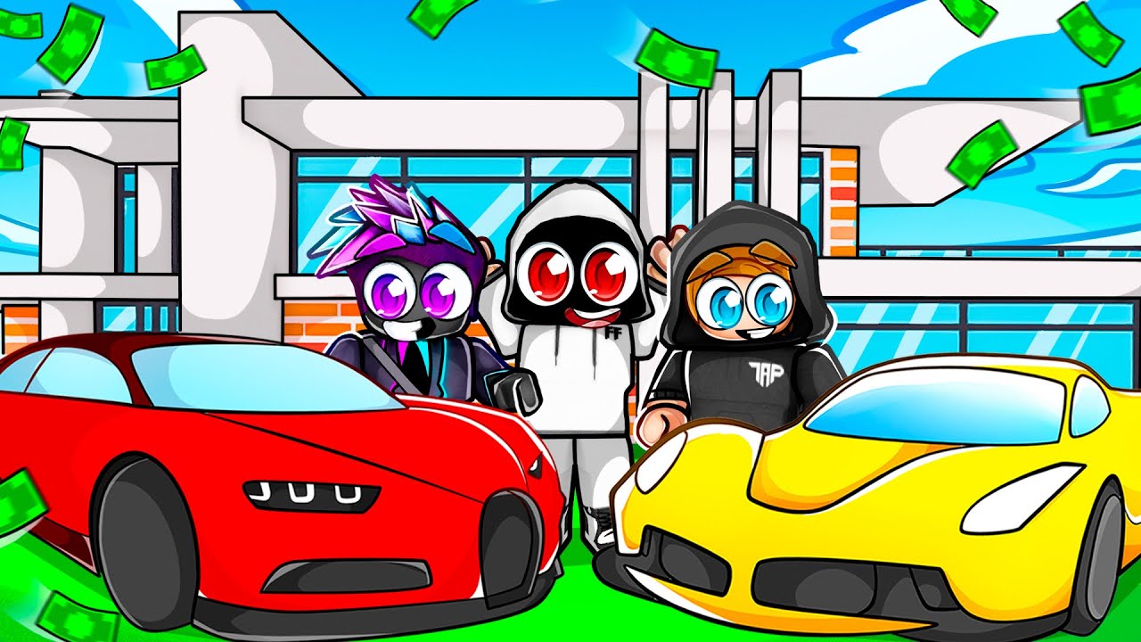 Spending $999,999 to Get OUR DREAM LIVES! (Roblox)
