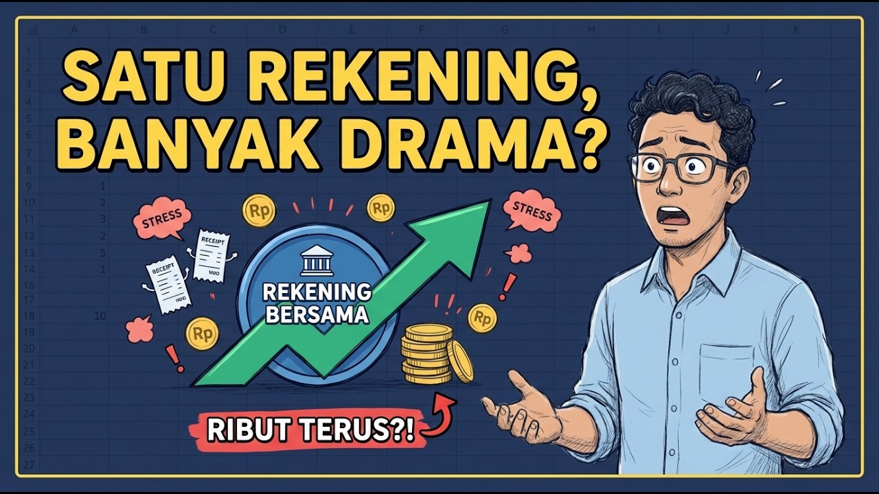 CARA MENGATUR KEUANGAN PASUTRI: REKENING GABUNGAN VS TERPISAH (PLUS MINUS & SOLUSINYA) !