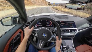 2022 BMW M240i xDrive  POV Test Drive (Binaural Audio)