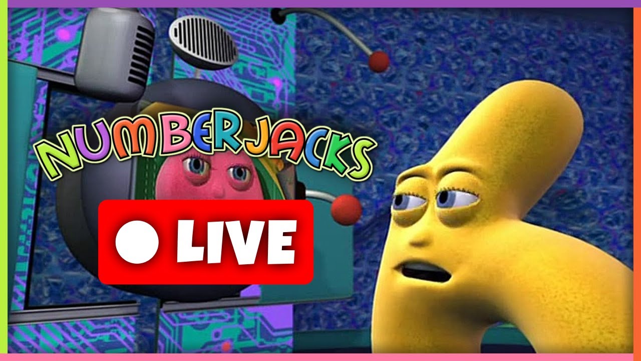 🔴 Numberjacks LIVE! | Educational Videos For Kids!