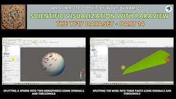 🍪 CFD cookie - Mastering paraview - The YF17 dataset - Part 14