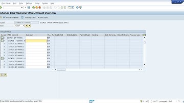 Tutorial SAP PTPN -   CJ40 Planning Cost Project