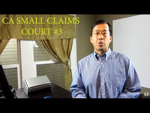 California Small Claims #3 - Dollar Limit - The Law Offices of Andy I. Chen