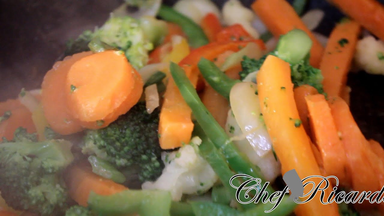 Best Home Make Vegetable At Home And Fry Up | Recipes By Chef Ricardo | Chef Ricardo Cooking