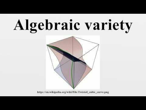 Algebraic variety