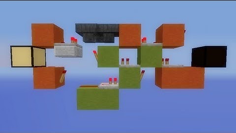 1 Wide Silent Hopper Clocks (Compact or Tileable designs) [Tutorial]
