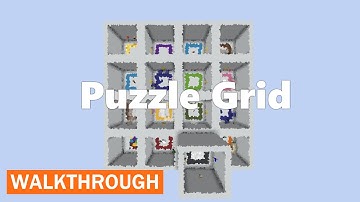 Minecraft: Puzzle Grid - Walkthrough
