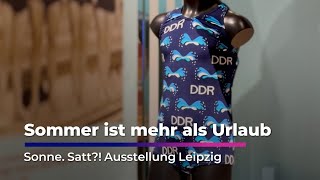 Sonne. Satt?! Ausstellung: Warum Leipzigs Sommer mehr erzählt als Urlaubsgefühl
