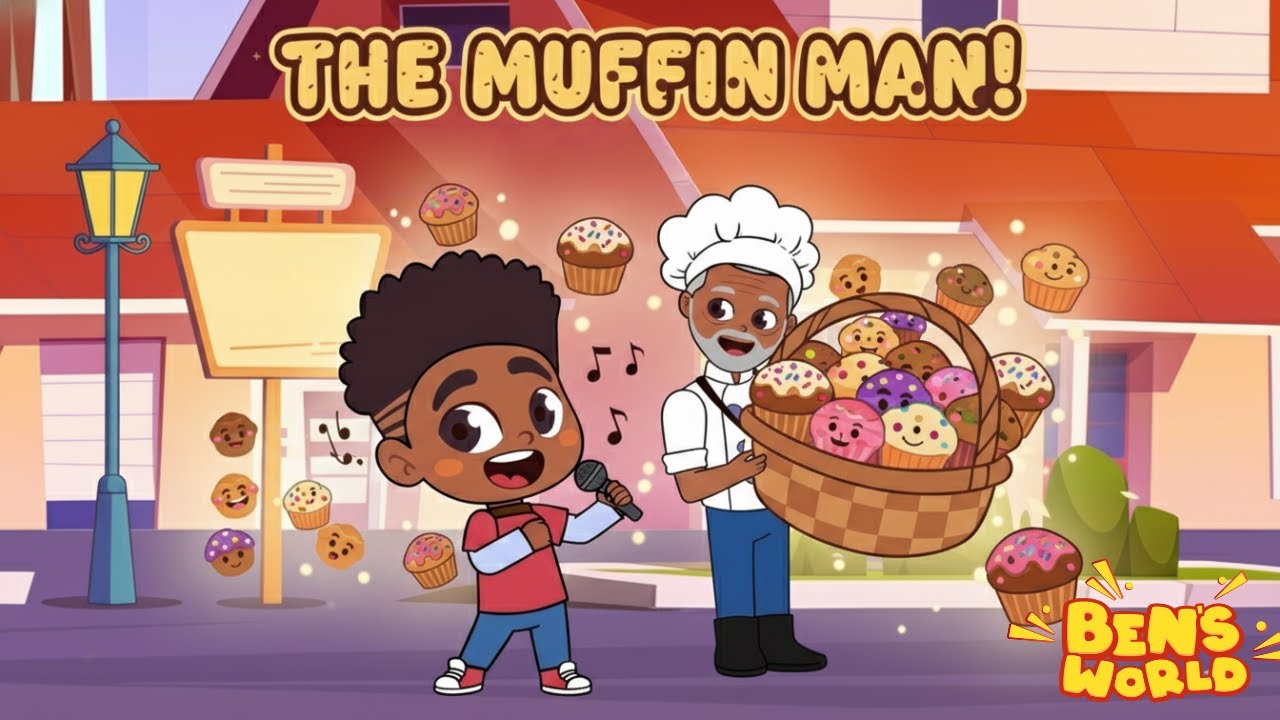 Ben Sings “The Muffin Man” 🍰 Fun Nursery Rhyme for