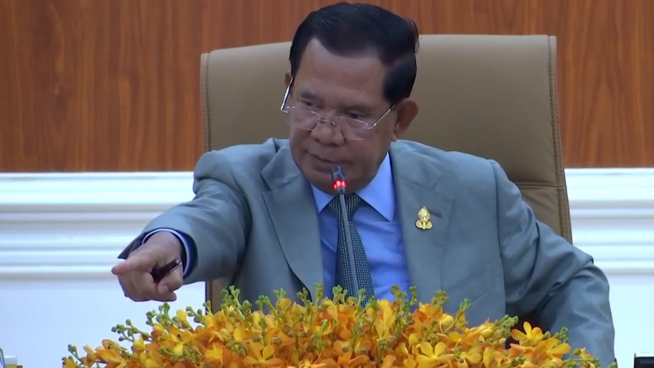 លោក ហ៊ុន សែន ព្រមានវាយខ្នោះសមាជិកបក្សឆន្ទៈខ្មែរនៅក្នុងកិច្ចប្រជុំព្រឹទ្ធសភា