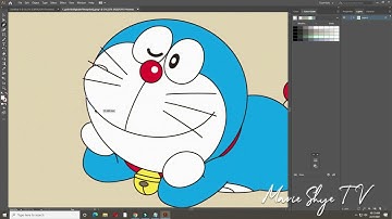Image Manual Tracing using Adobe Illustrator