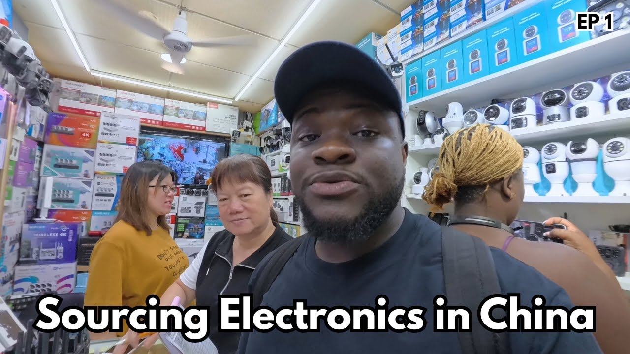 Я посетил самый известный рынок электроники в Гуанчжоу! (Эпизод 1) | China Electronics Sourcing