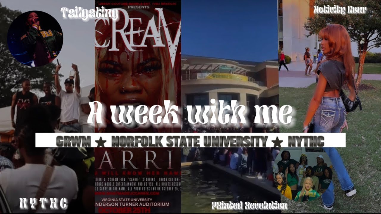 hbcu vlog: Norfolk State University Homecoming | NYTHC 2023 | grwm ...