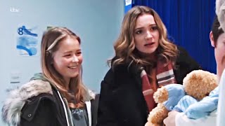 Liv Flaherty 1st January 2020 - liv and gabby meet baby harry