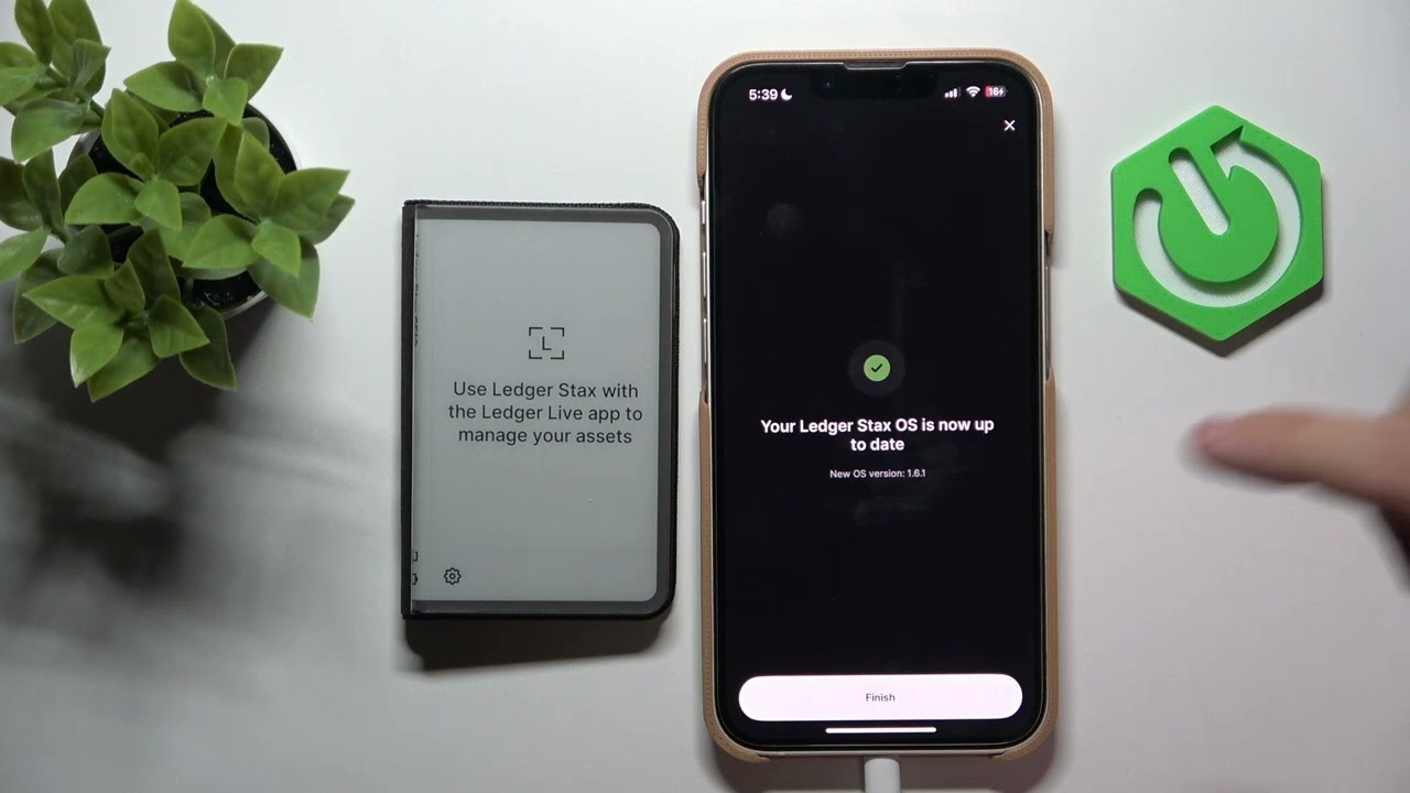 LEDGER Stax – How to Perform a Crypto Firmware Update