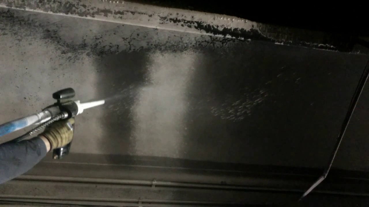 Fire Resoration Dry Ice Cleaning Ceiling YouTube