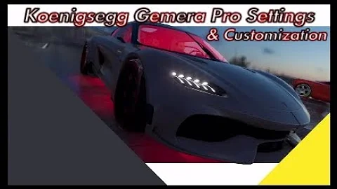 The Crew 2: Koenigsegg Gemera Pro Settings/Customization