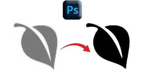 How to fix pixelated single color icon and logos in Adobe Photoshop#logoediting #designhacks #adobe