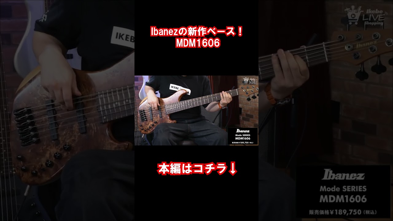 アイバニーズ”Mode”シリーズ 「MDM1606」 実演動画🔥