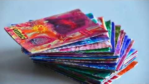 Mixed Media Artist Trading Cards in 5 steps