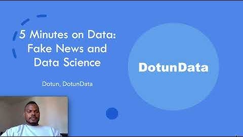 5 Minutes on Data: Covid-19 cure, Fake news & Data science by DotunData