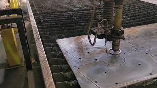 ESAB FXA 3000 CNC Plasma & Gas profile cutter with ESP 150 Plasma