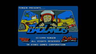 Badlands (Atari ST) – Écran-titre (PAL) – 1080p