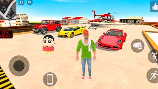 🎮Franklin Gave Ramp Challenge to all Friends Indian Theft Auto Simulator 👍