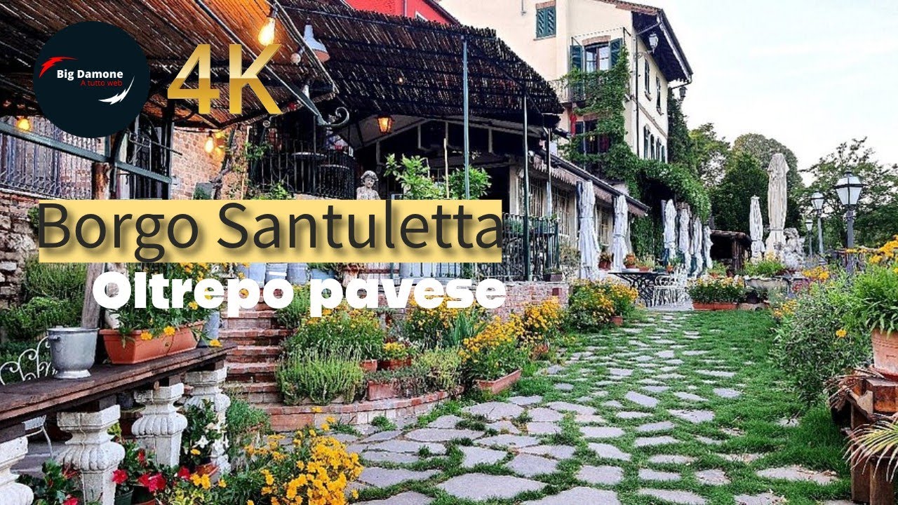 Borgo Santuletta: Borghi Oltrepò pavese da visitare. Lombardia. 4K video!