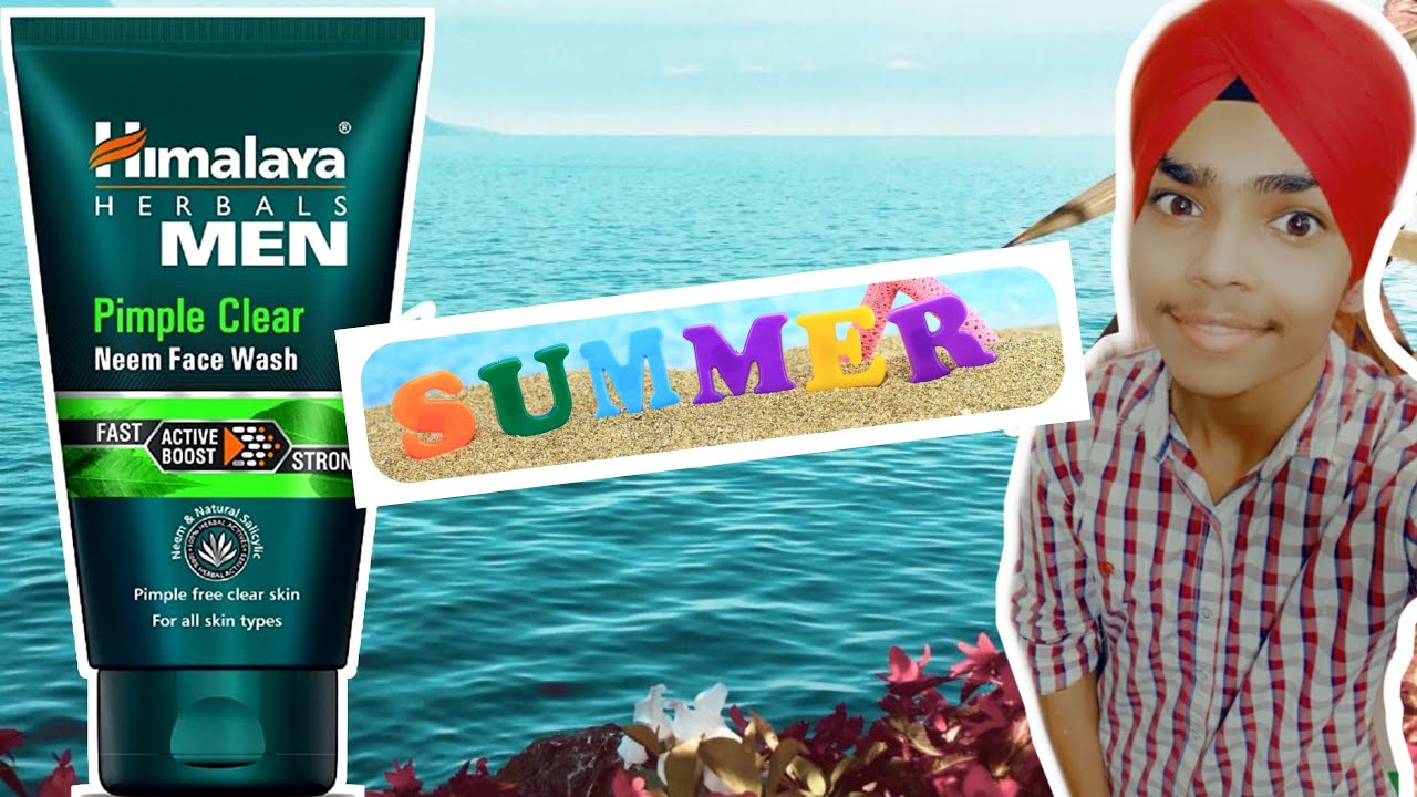 Good Face Wash For Pimples Himalaya Neem Face Wash Hindi Review