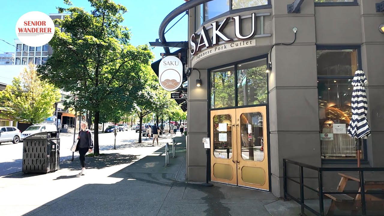 Vancouver street walk, EP284 - Robson Street between Cardero St and Nicola St