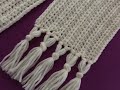 Crochet Scarf For Beginners Tutorial | Fast , Easy And Elegant