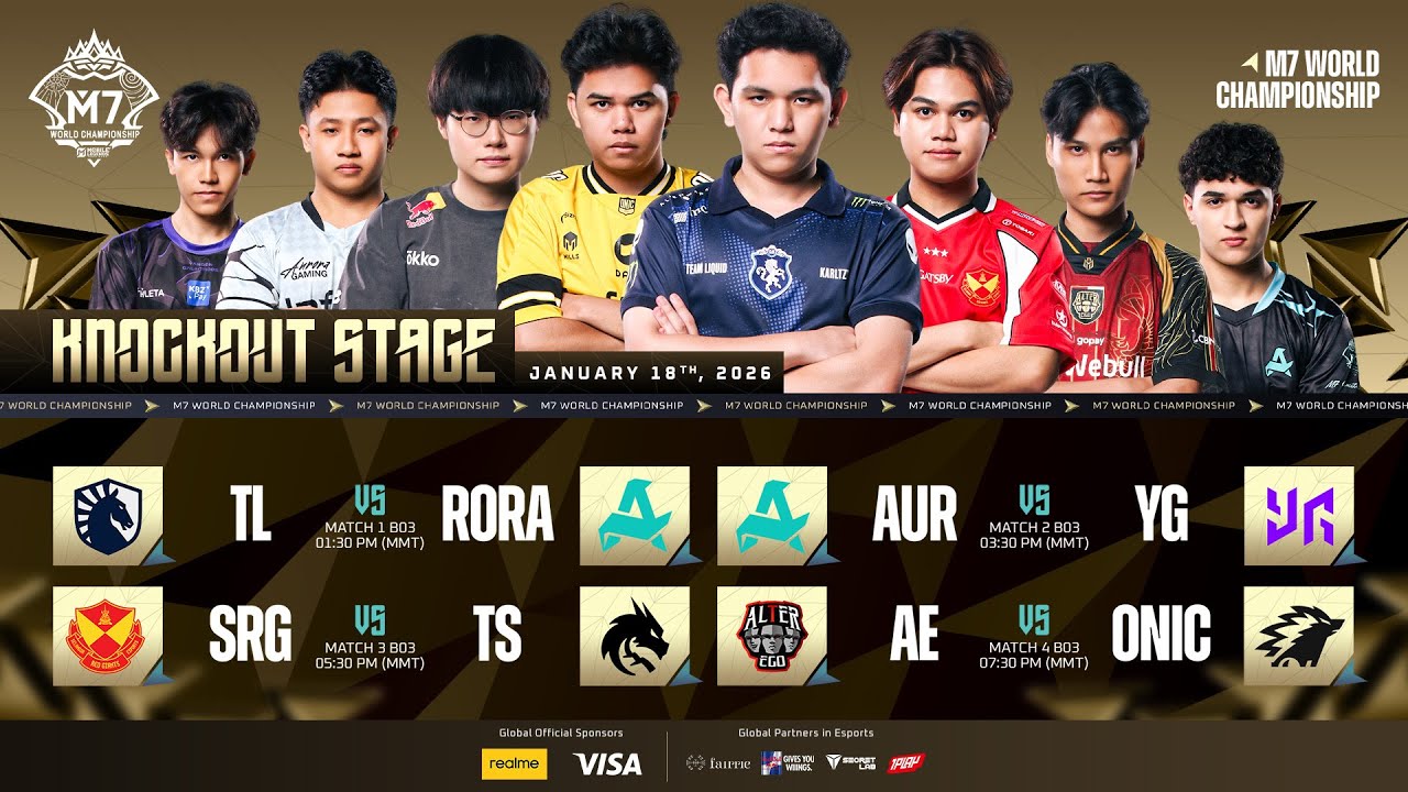 🔴 LIVE | KNOCKOUT STAGE ပထမနေ့ | M7 World Championship | (MM)
