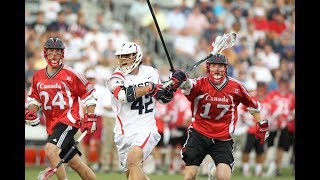 Team USA vs. Team Canada Championship Game Highlights 2018 FIL World Lacrosse Championships