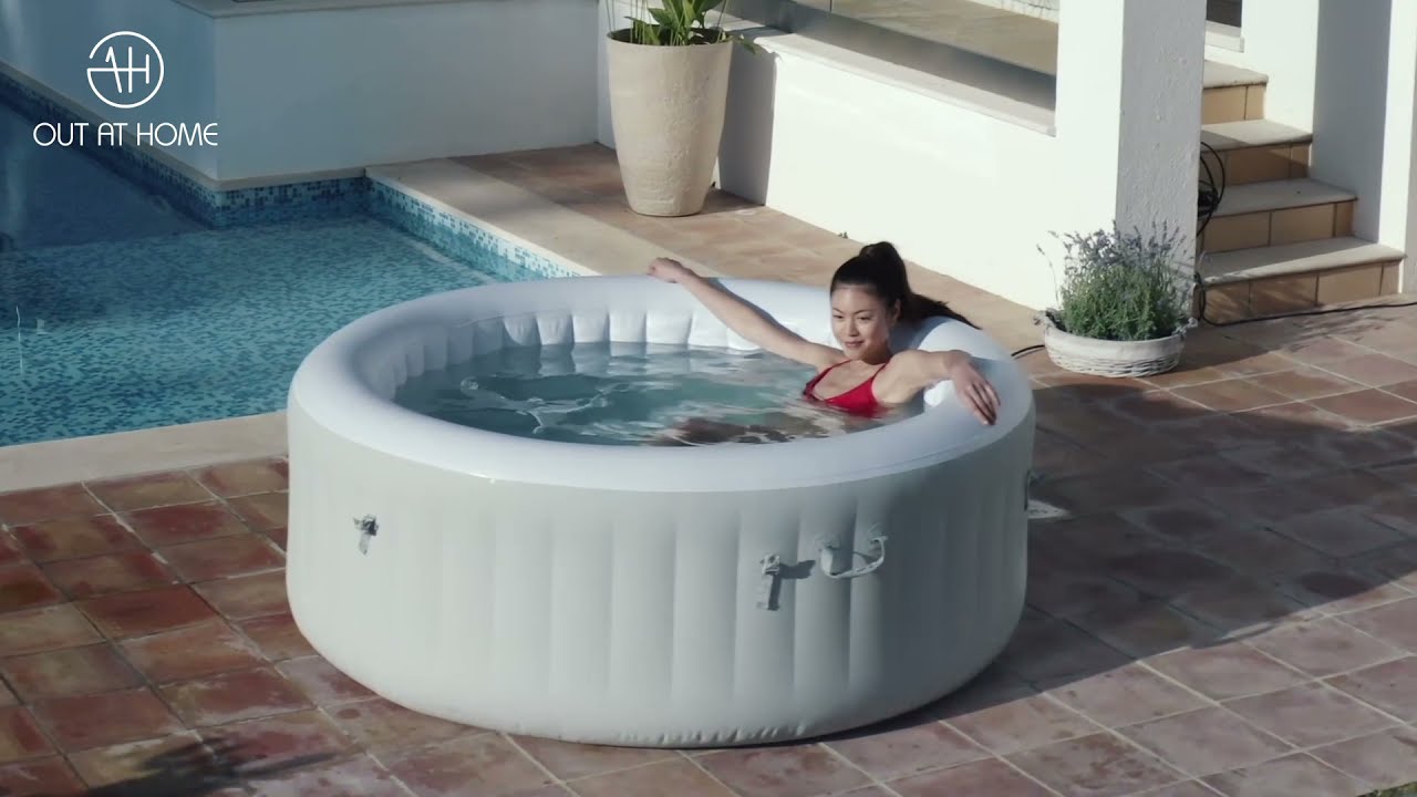 Détente: Bestway Lay-Z-Spa Tahiti AirJet hottub gonflable